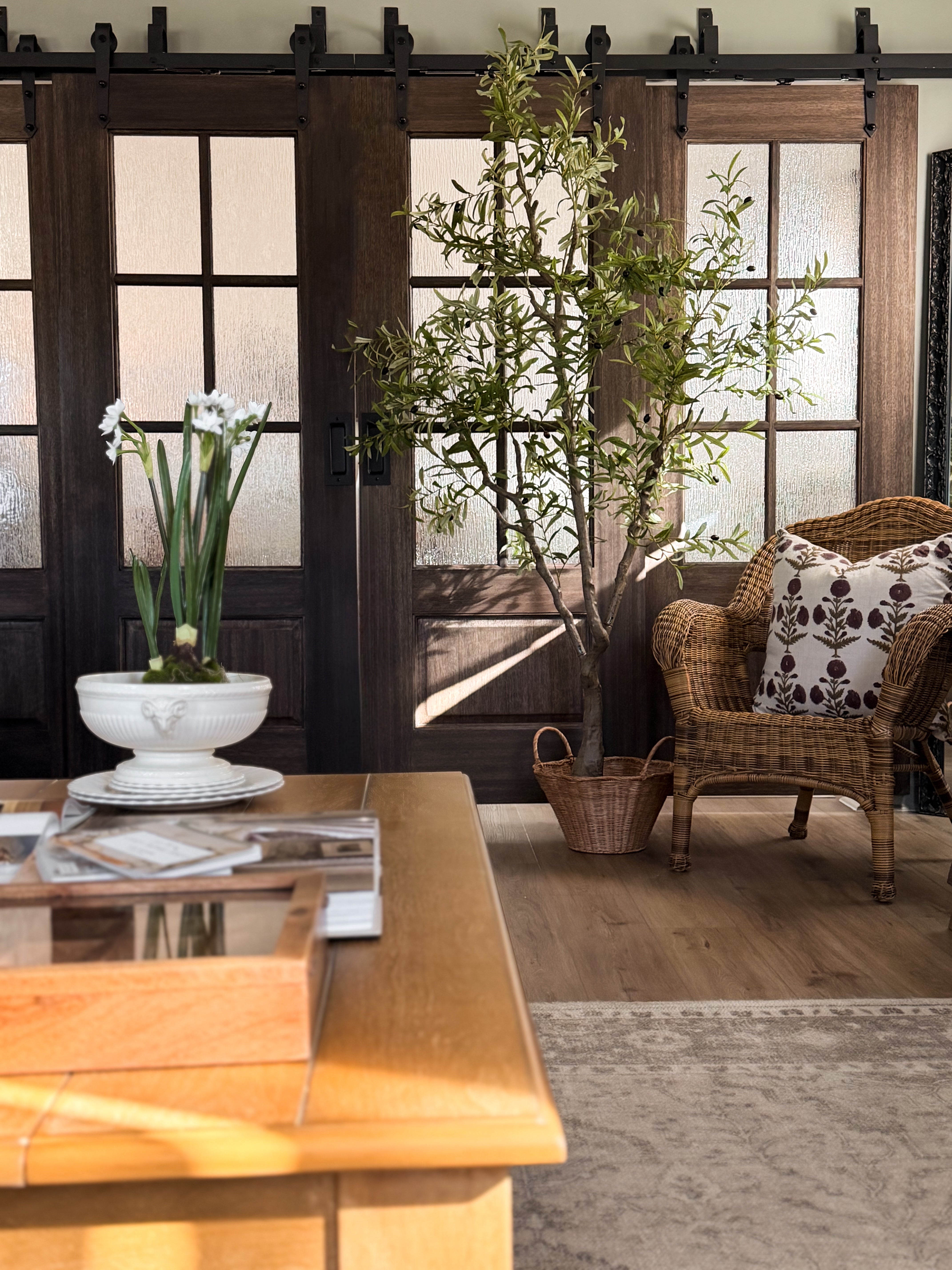 Low Budget, High Style: How to Decorate with Faux Olive Trees